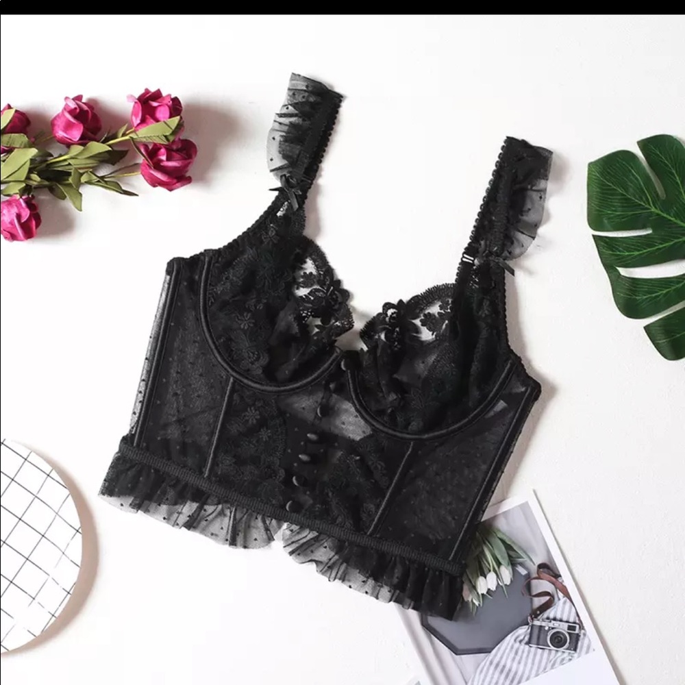 Black lingerie